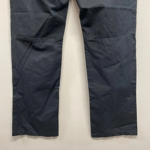 NWT Capsule from Stitch Fix Elastic Band Waist Woven Cotton Pull On Pant Black L - Picture 6 of 16